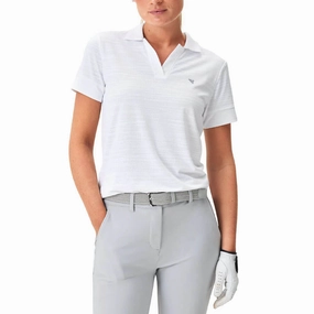 Macade Paige Golf Polo White - SS25 Women