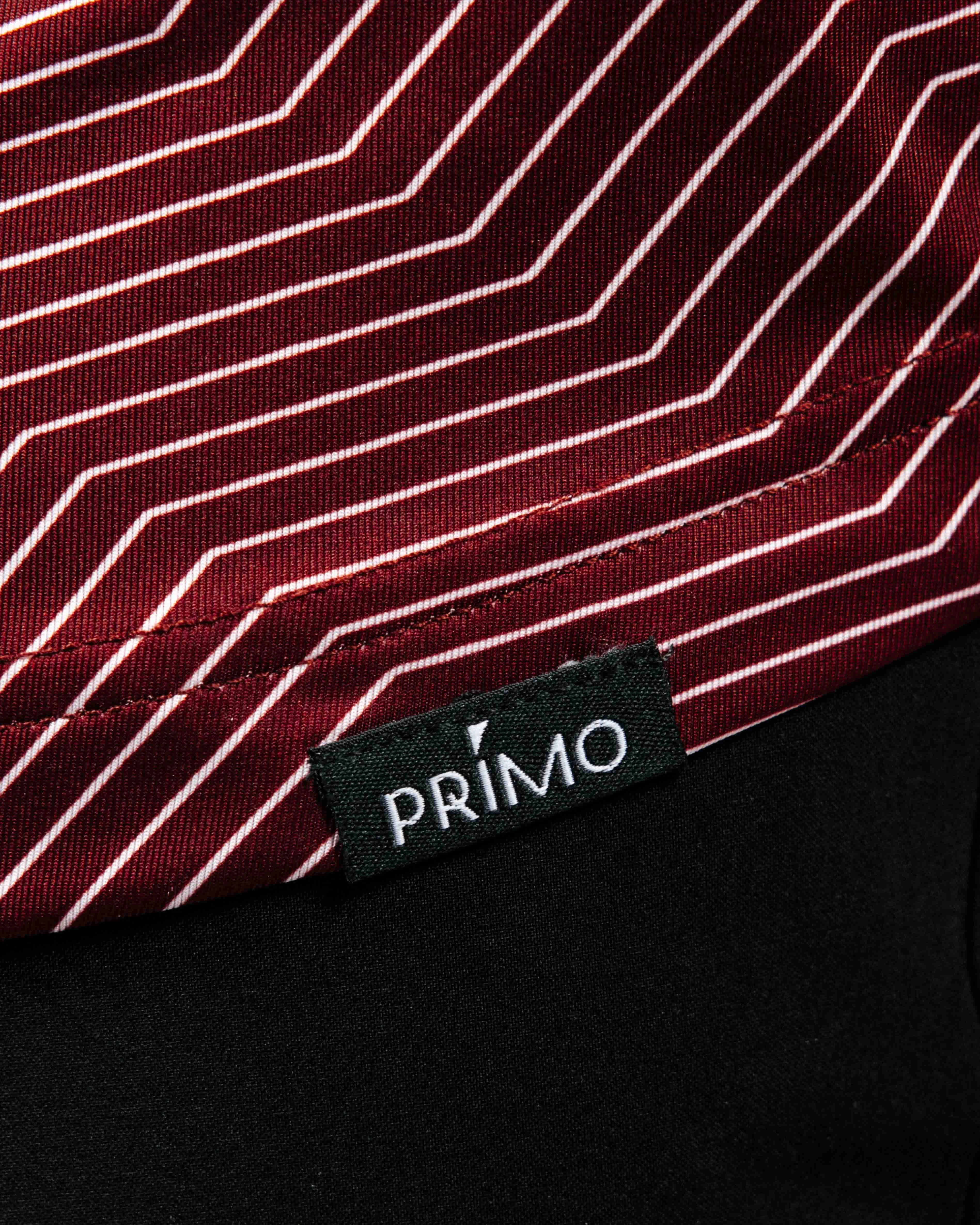 Maroon Chevron Blade Polo