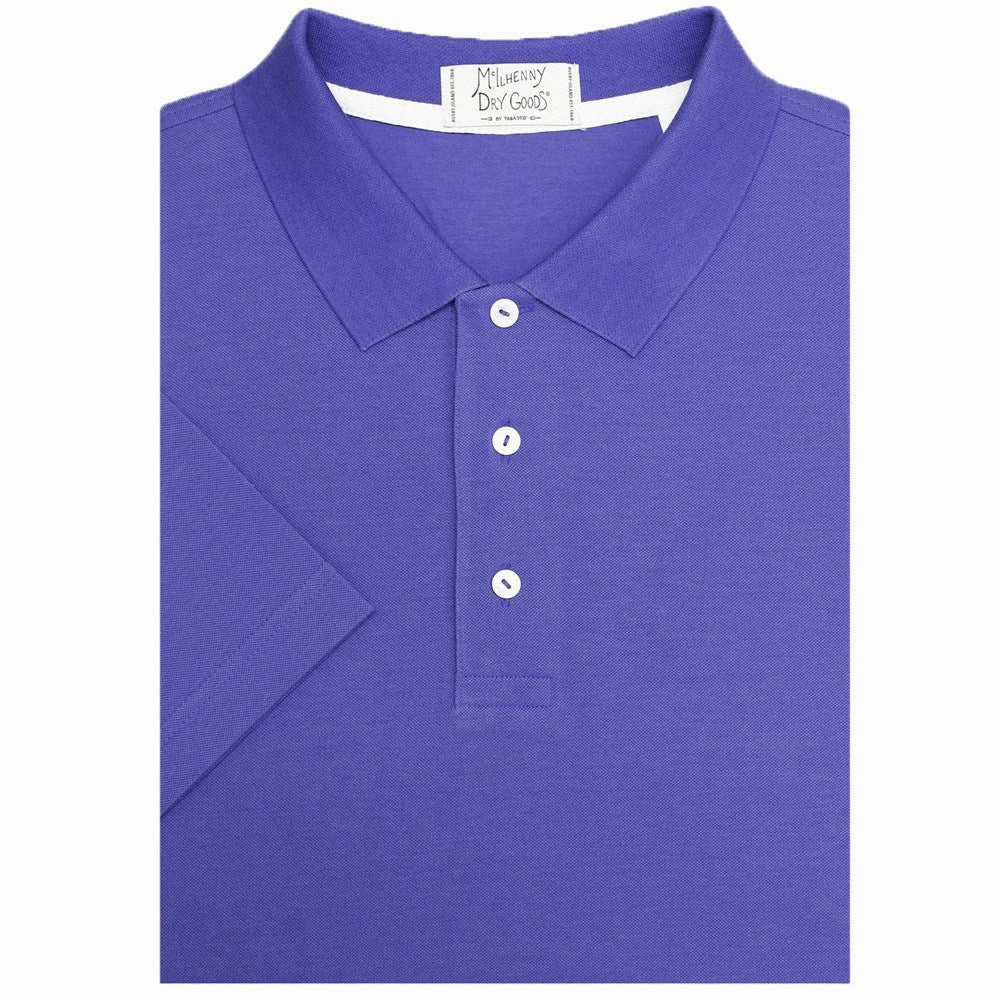 McIlhenny Basic Pique Golf Polo Royal - SS20 Men