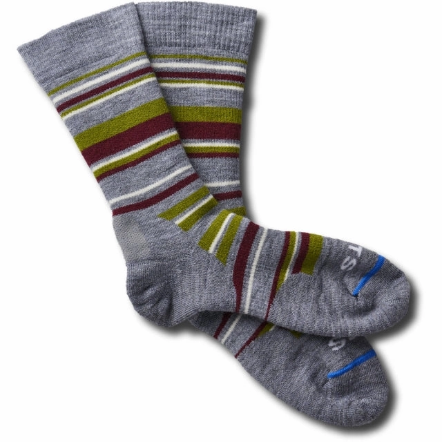 Medium Hiker Striped Crew Socks