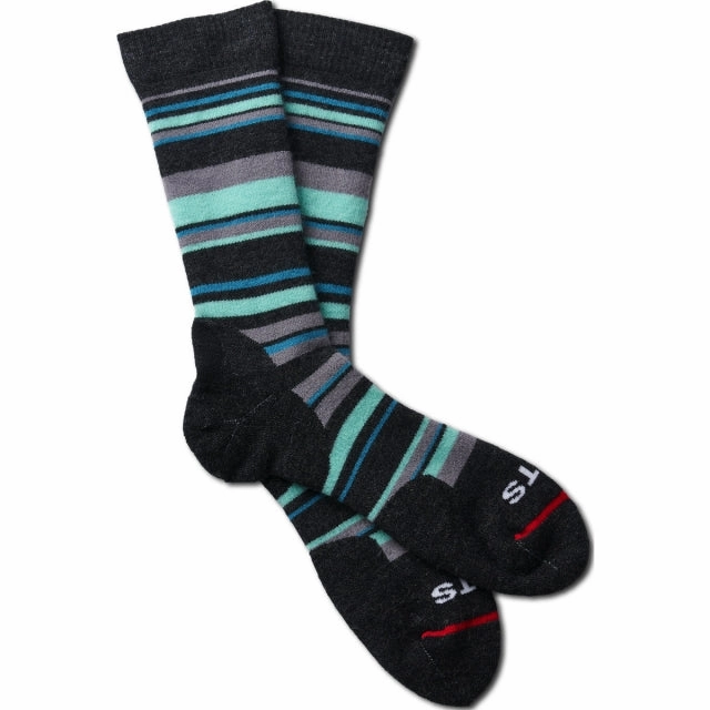 Medium Hiker Striped Crew Socks