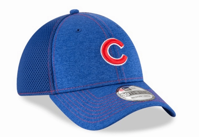 Men's Chicago Cubs New Era Blue Classic Shade Neo 39THIRTY Flex Hat