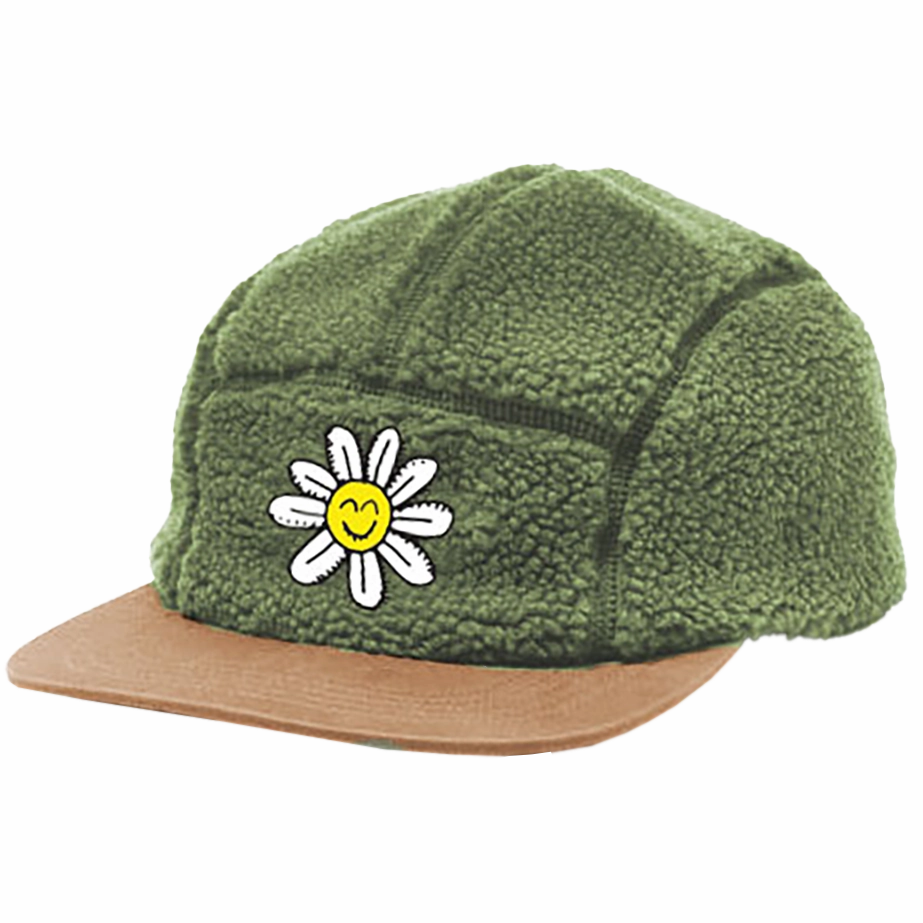 Men's Happy Flower Sherpa Hat