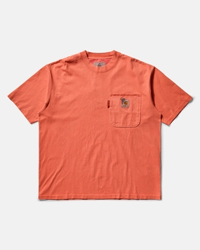 Men's INVINCIBLE Pigment Dyed T-Shirt Shrimp