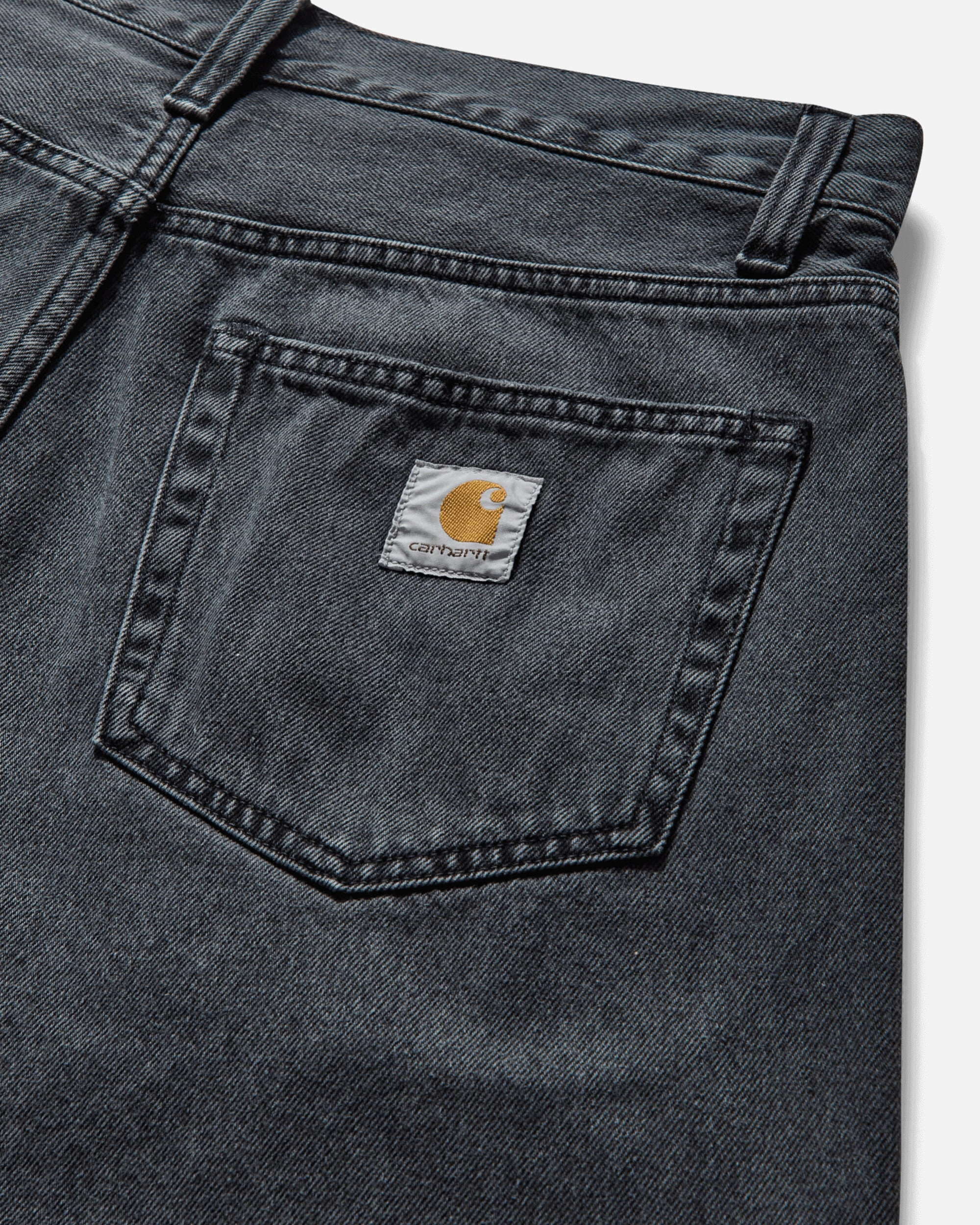 Men's Landon Shorts Black (Heavy Stone Washed)