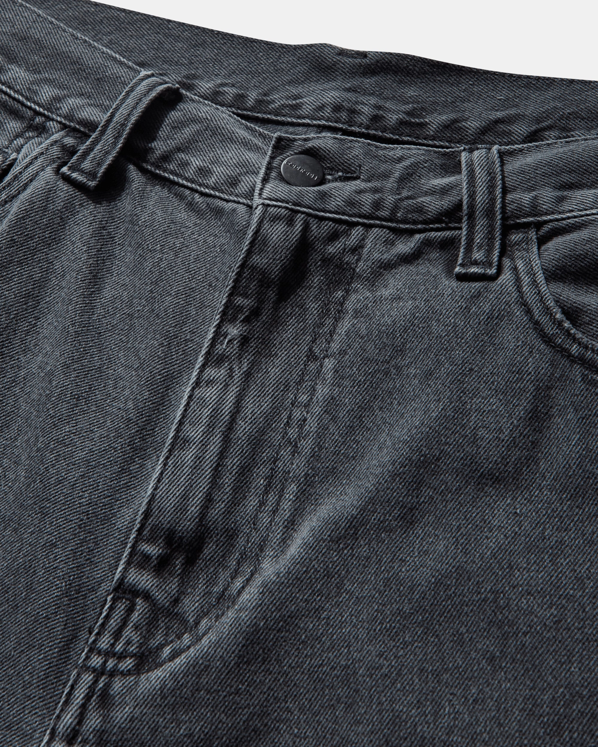 Men's Landon Shorts Black (Heavy Stone Washed)