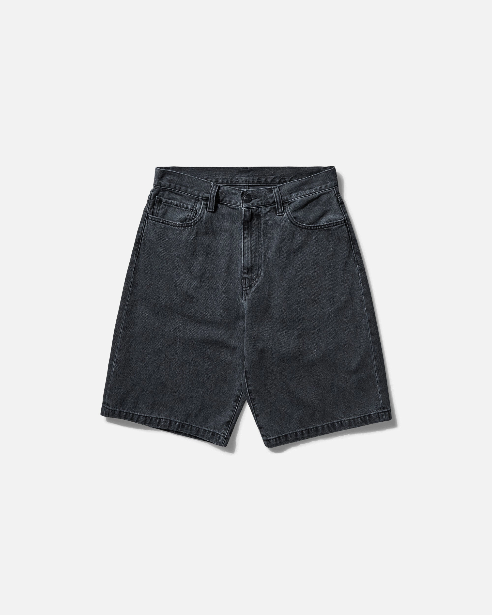 Men's Landon Shorts Black (Heavy Stone Washed)