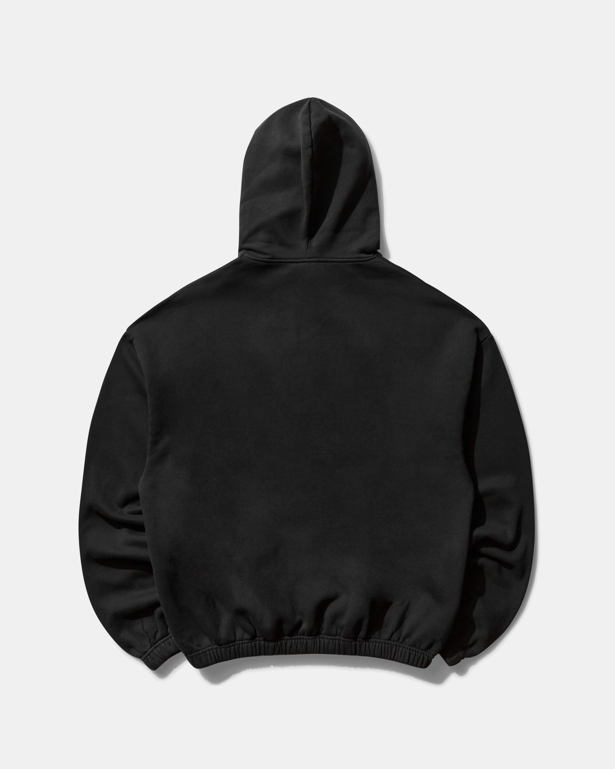 Men's Logo Masked Hoodie Washed Black