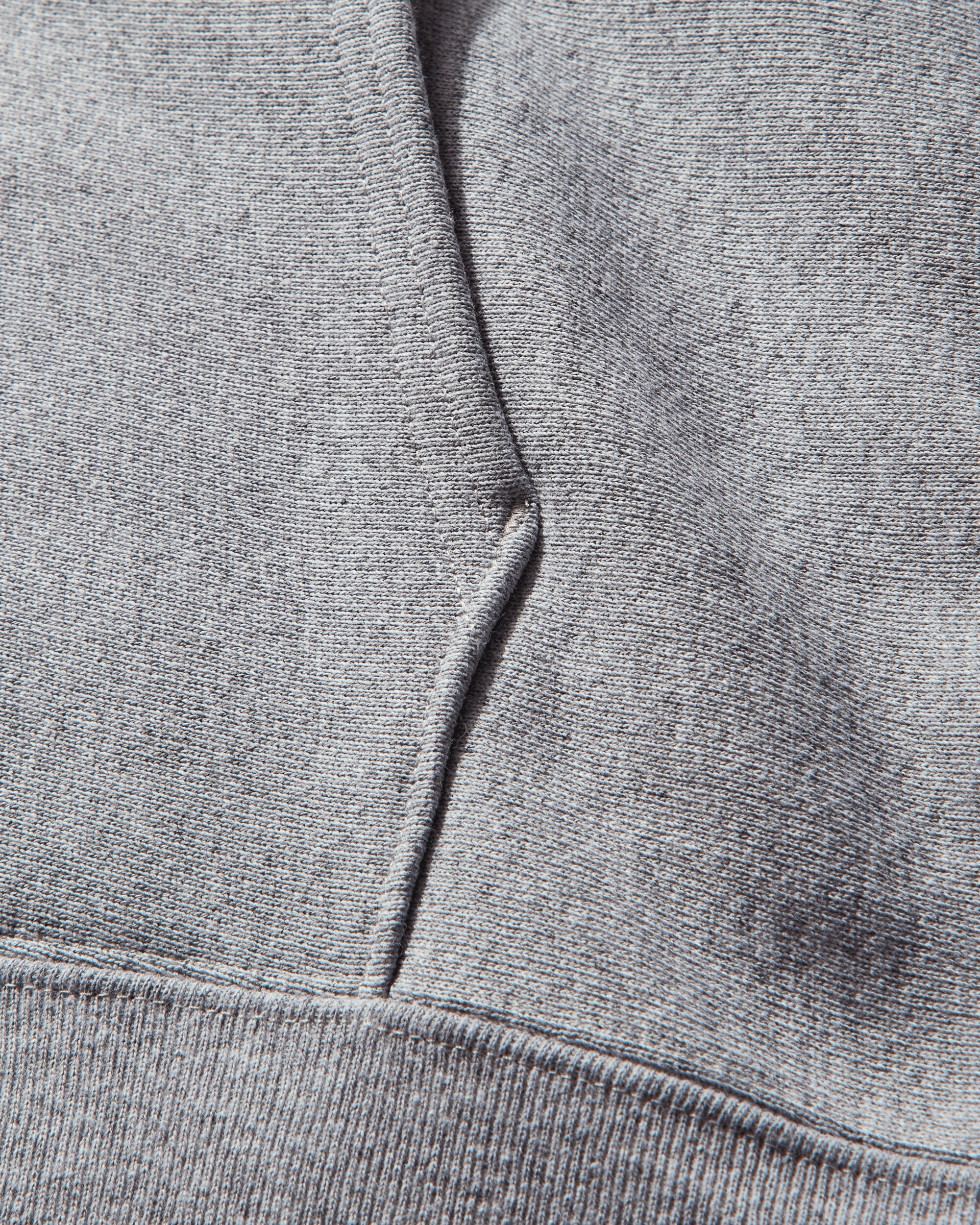 Men's Made in USA Reverse Weave Hoodie Oxford Gray