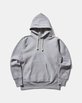 Men's Made in USA Reverse Weave Hoodie Oxford Gray