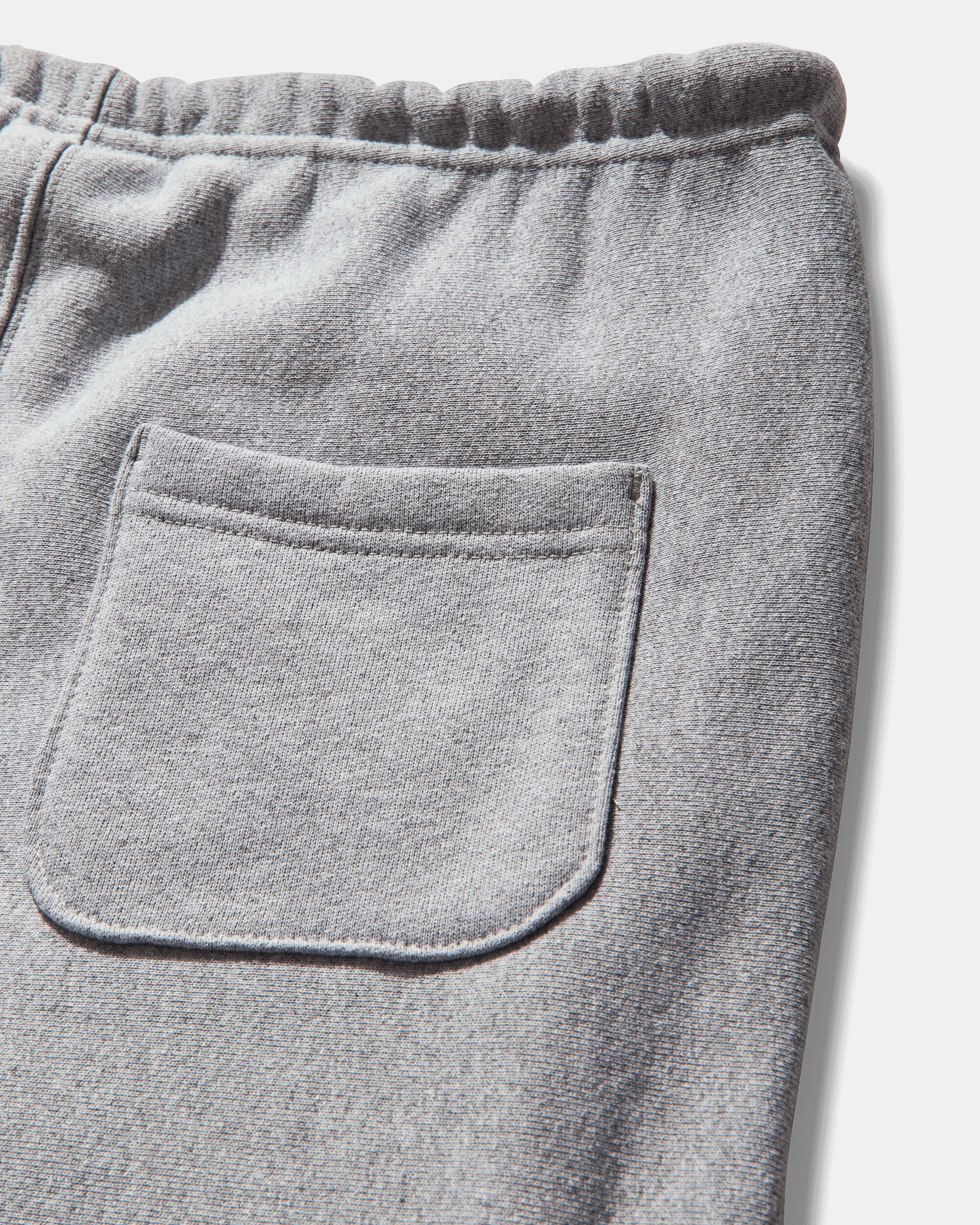 Men's Made in USA Reverse Weave Joggers Oxford Gray