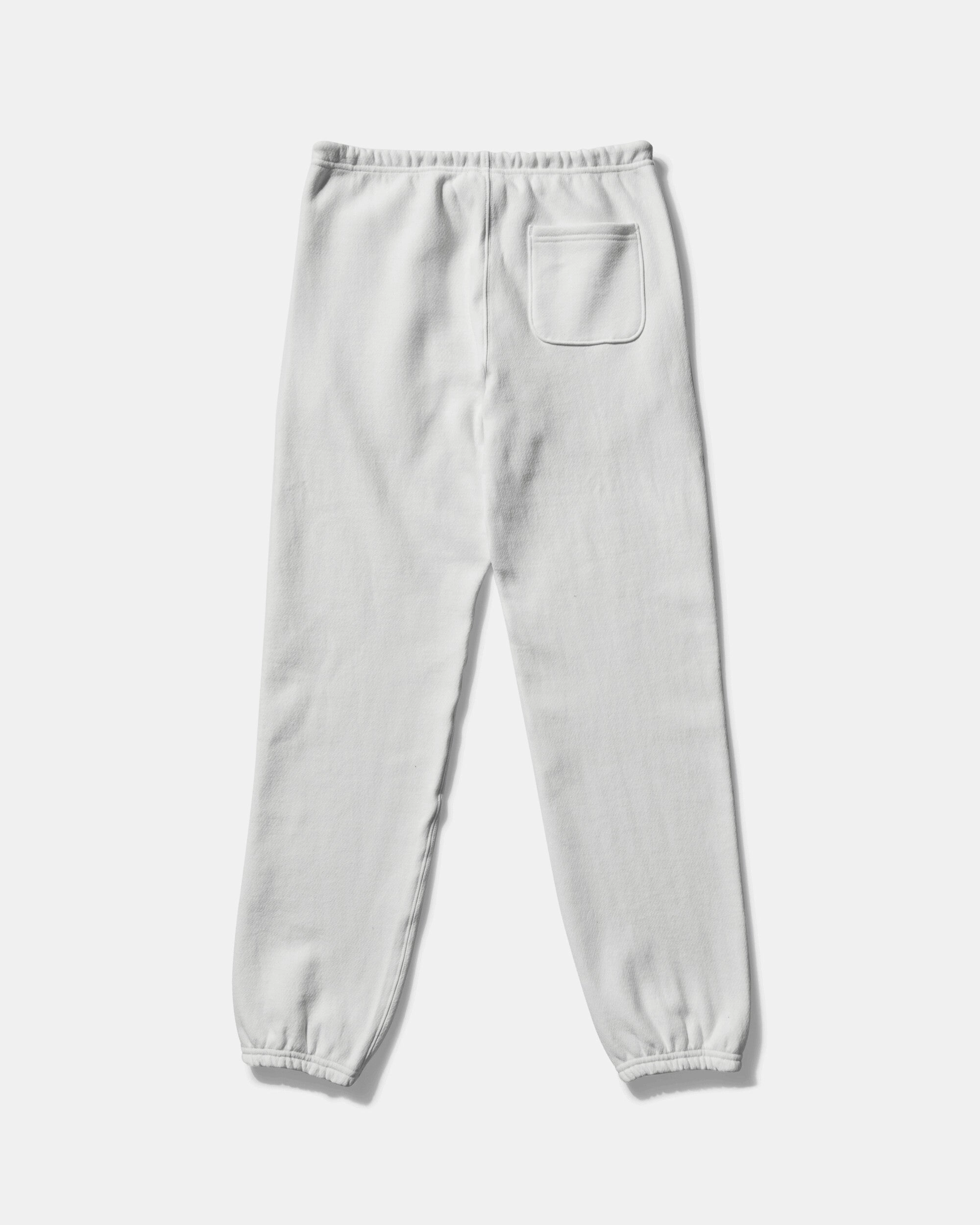 Men's Made in USA Reverse Weave Joggers White
