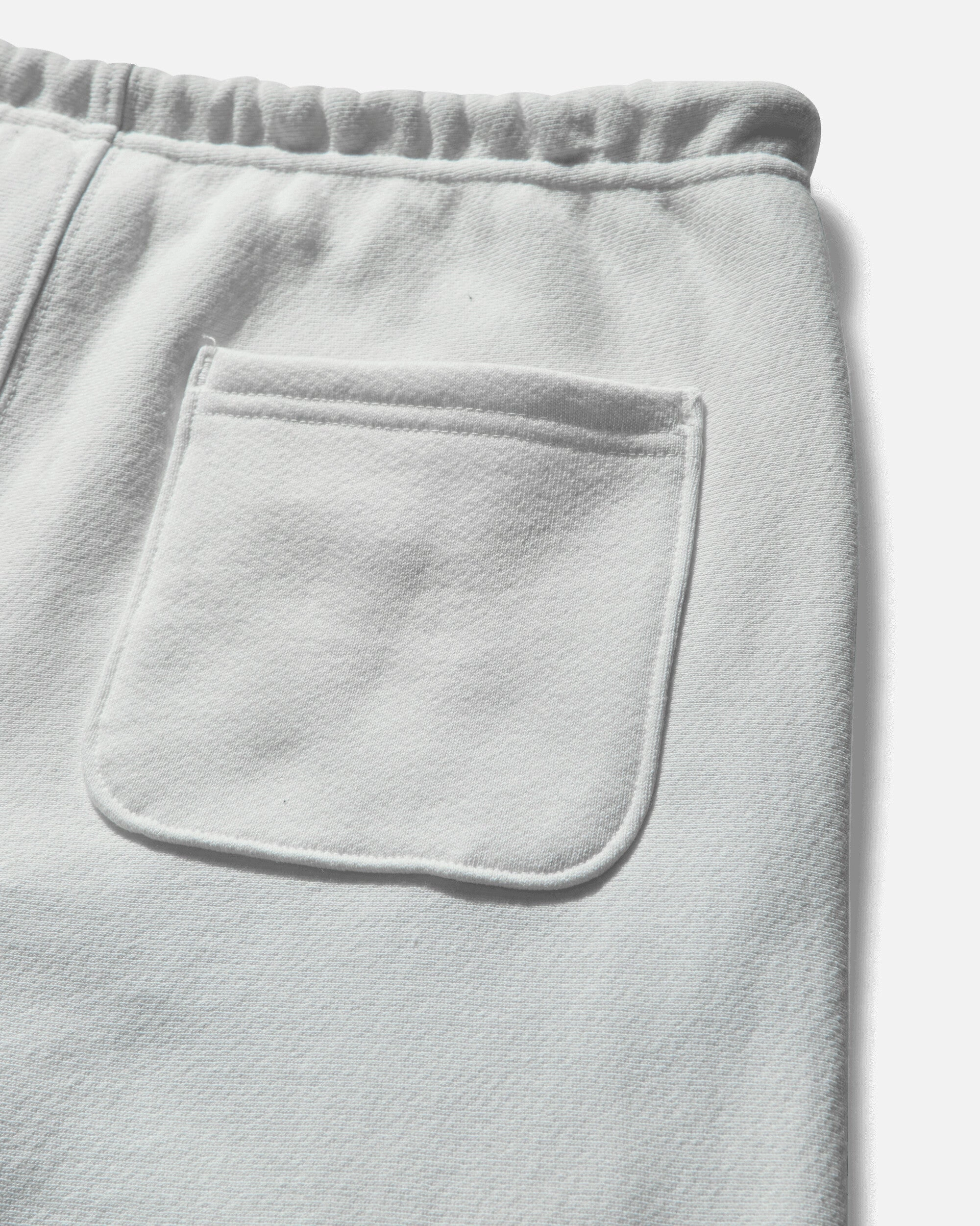 Men's Made in USA Reverse Weave Joggers White