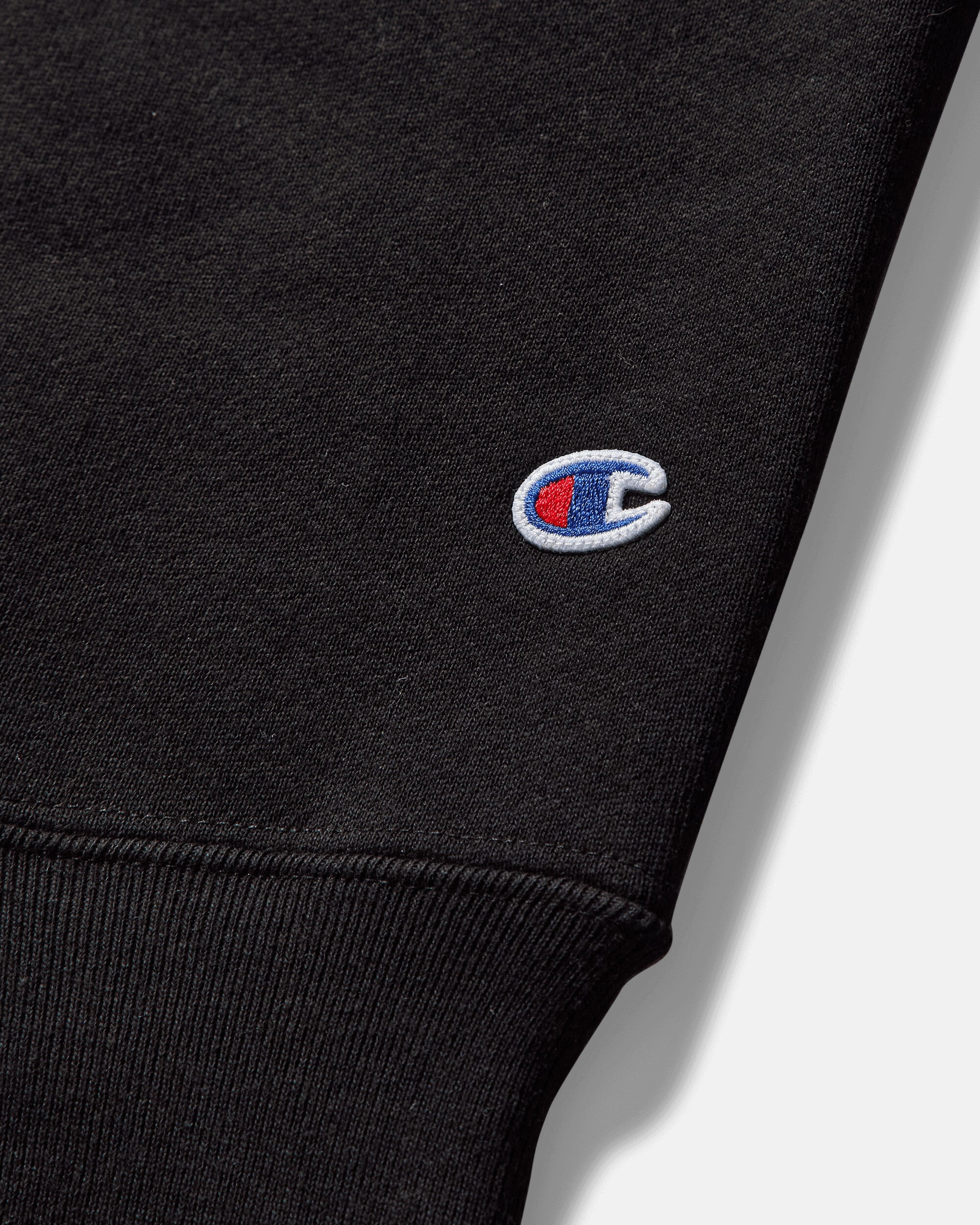 Men's Made in USA Reverse Weave Zipped Hoodie Black