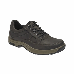 Men's Midland Waterproof Oxford - Brown Nubuck (D Width)