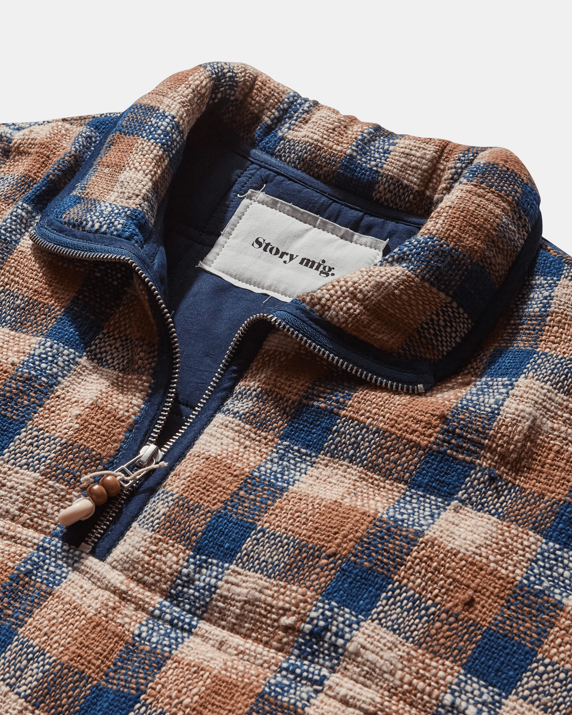 Men's Mineral Pullover Barn Check Handloom
