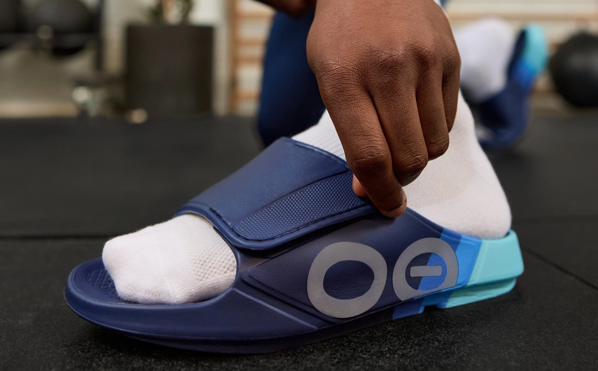 Men's OOahh Sport Flex Sandal - Sky Rally