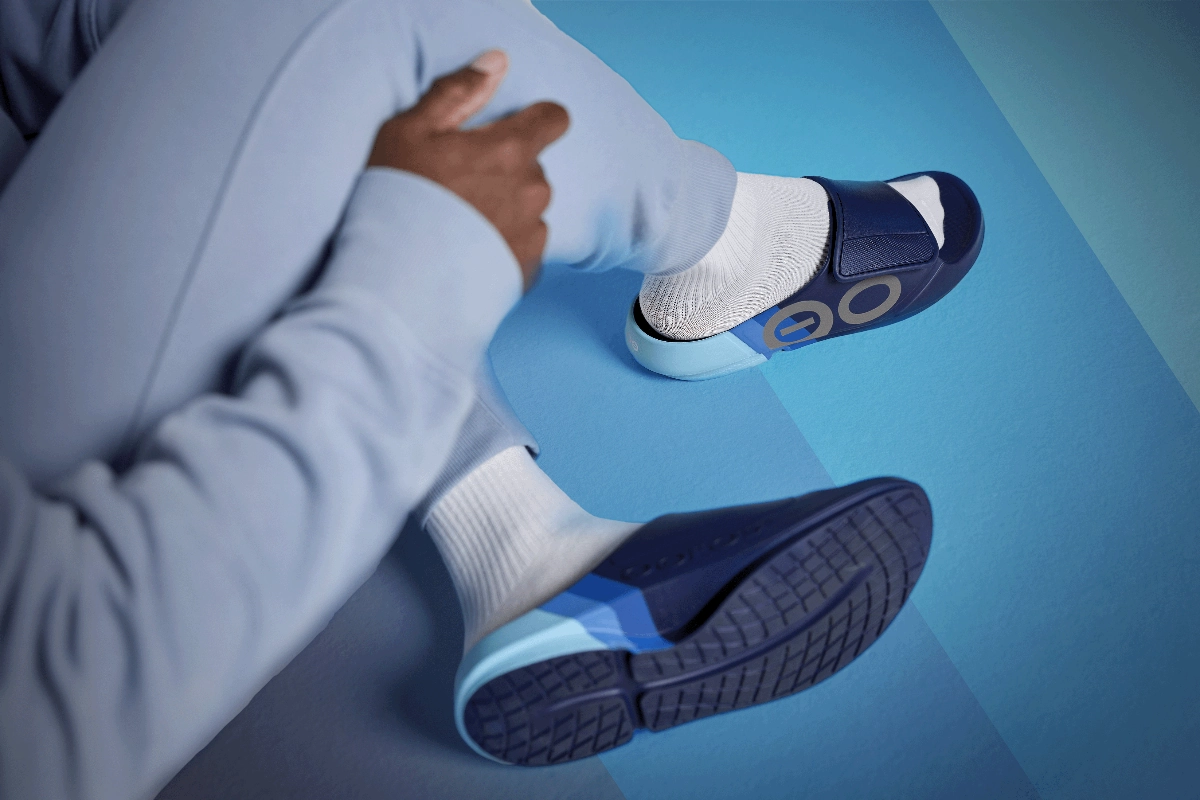 Men's OOahh Sport Flex Sandal - Sky Rally