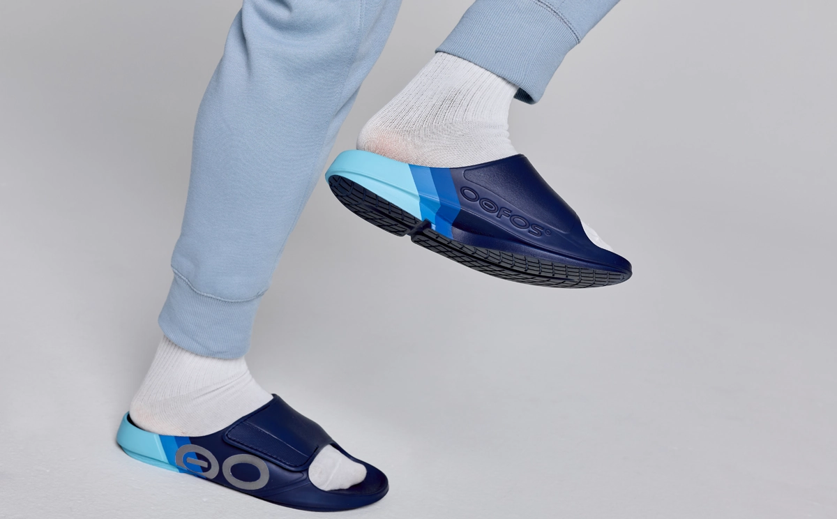 Men's OOahh Sport Flex Sandal - Sky Rally