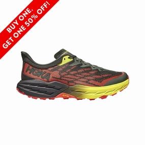Men's Speedgoat 5 - Thyme/Fiesta (D Width)