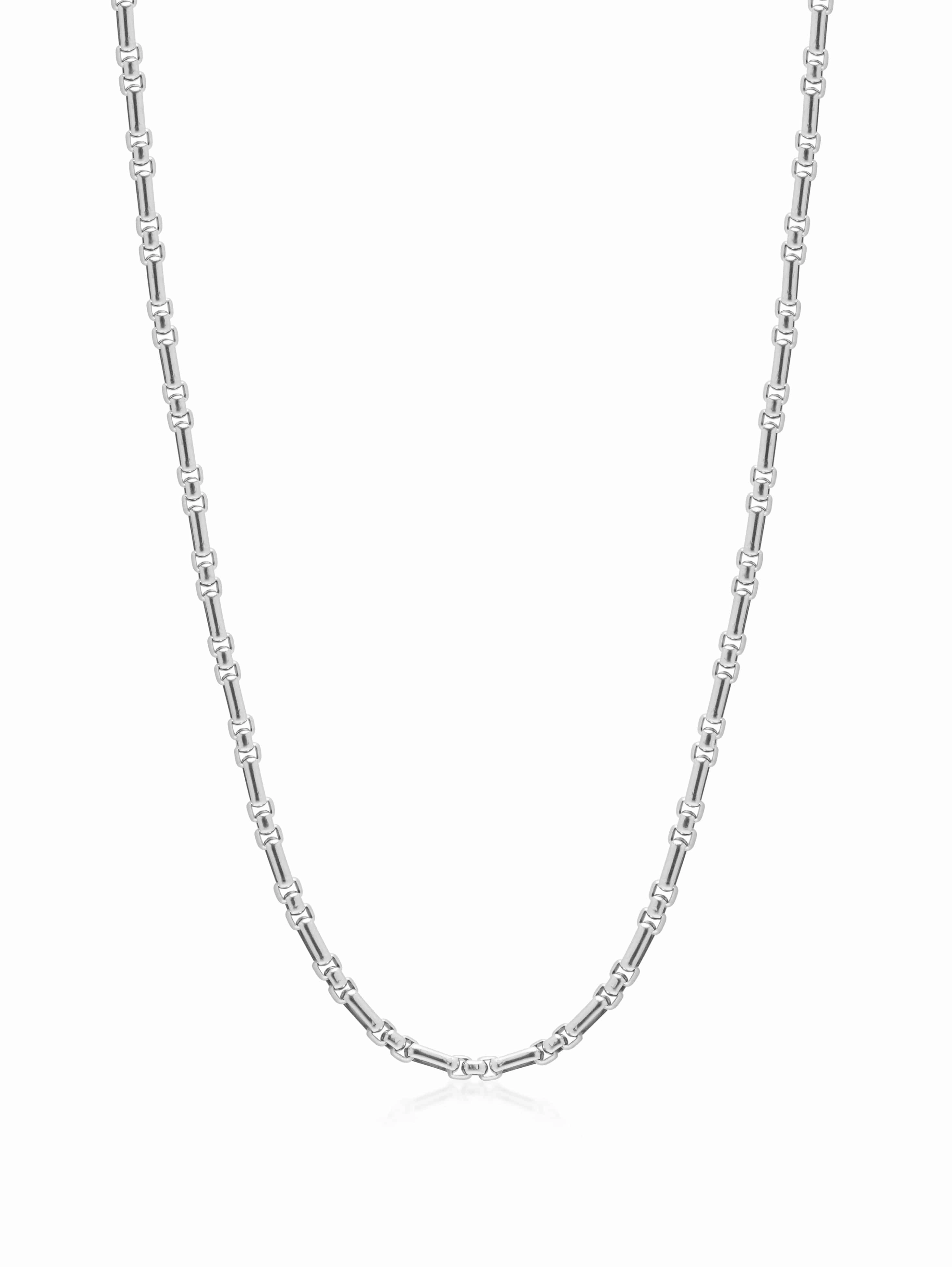 Men's Stainless Steel Modern Figaro Belcher Chain