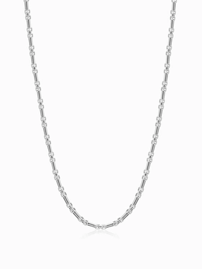 Men's Stainless Steel Modern Figaro Belcher Chain