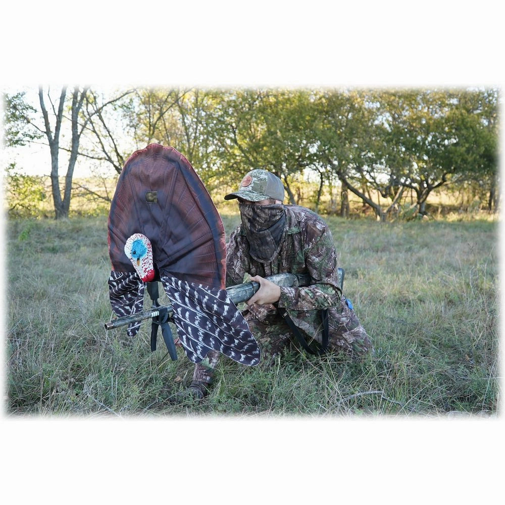 MOJO Outdoors Scoot-N-Shoot Gunner Turkey Decoy