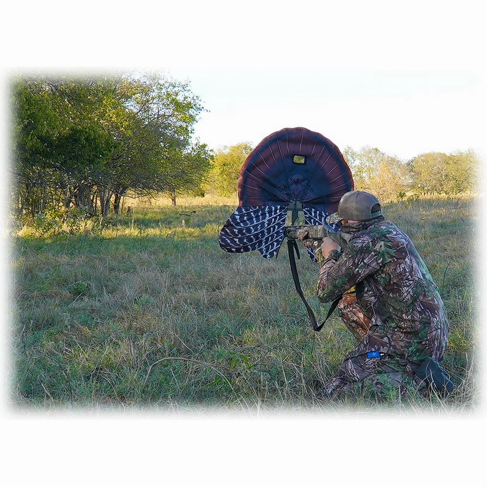 MOJO Outdoors Scoot-N-Shoot Gunner Turkey Decoy