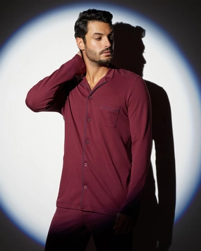 Night and Day Long Sleeve Men's Pajama