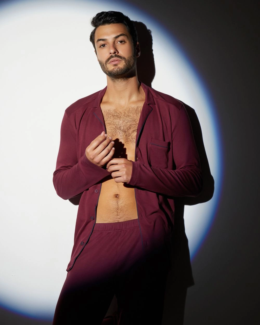 Night and Day Long Sleeve Men's Pajama