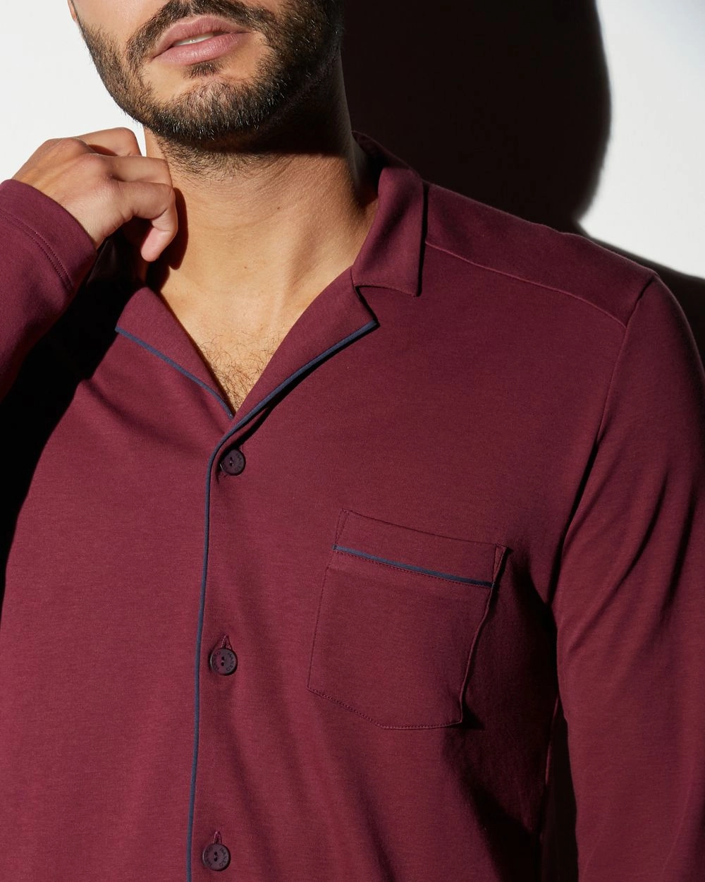 Night and Day Long Sleeve Men's Pajama
