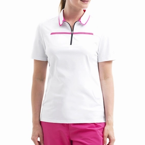 Nivo Fergie Golf Polo White - SS18 Women