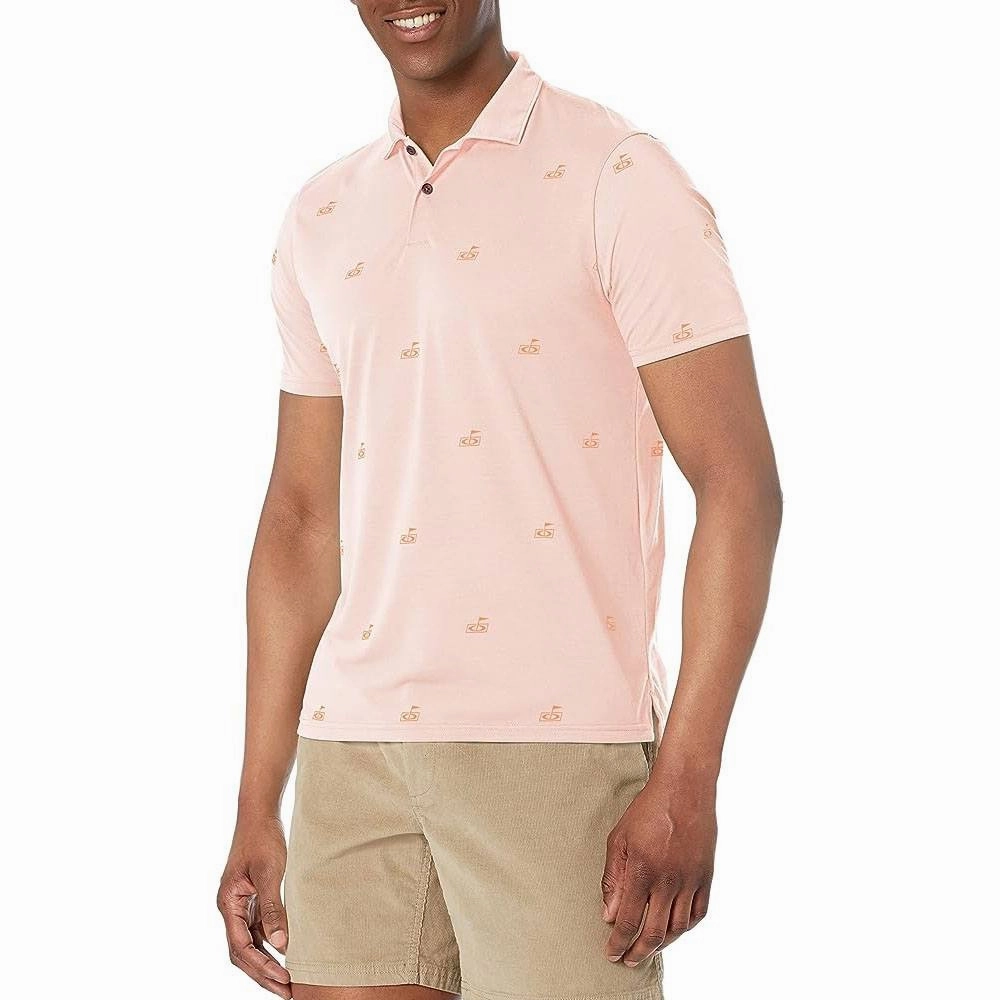 Oakley Flag Golf Polo Pattern Orange - SS23 Men
