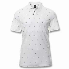 Oakley Hexad TN Protect Golf Polo White - SS21 Men