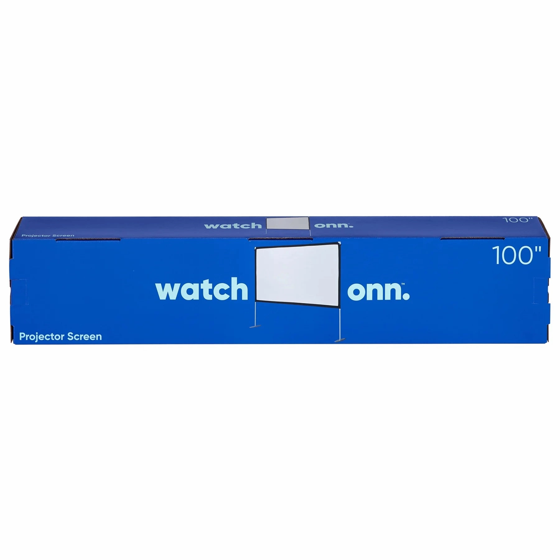 onn. 120" Portable Indoor/Outdoor 16:9 Projection Screen