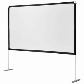 onn. 120" Portable Indoor/Outdoor 16:9 Projection Screen