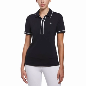 Original Penguin Performance Veronica Golf Polo Caviar - SS24 Women