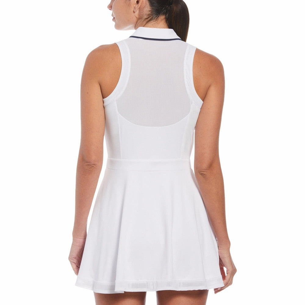 Original Penguin Sleeveless Veronice Golf Dress Bright White - SS24 Women