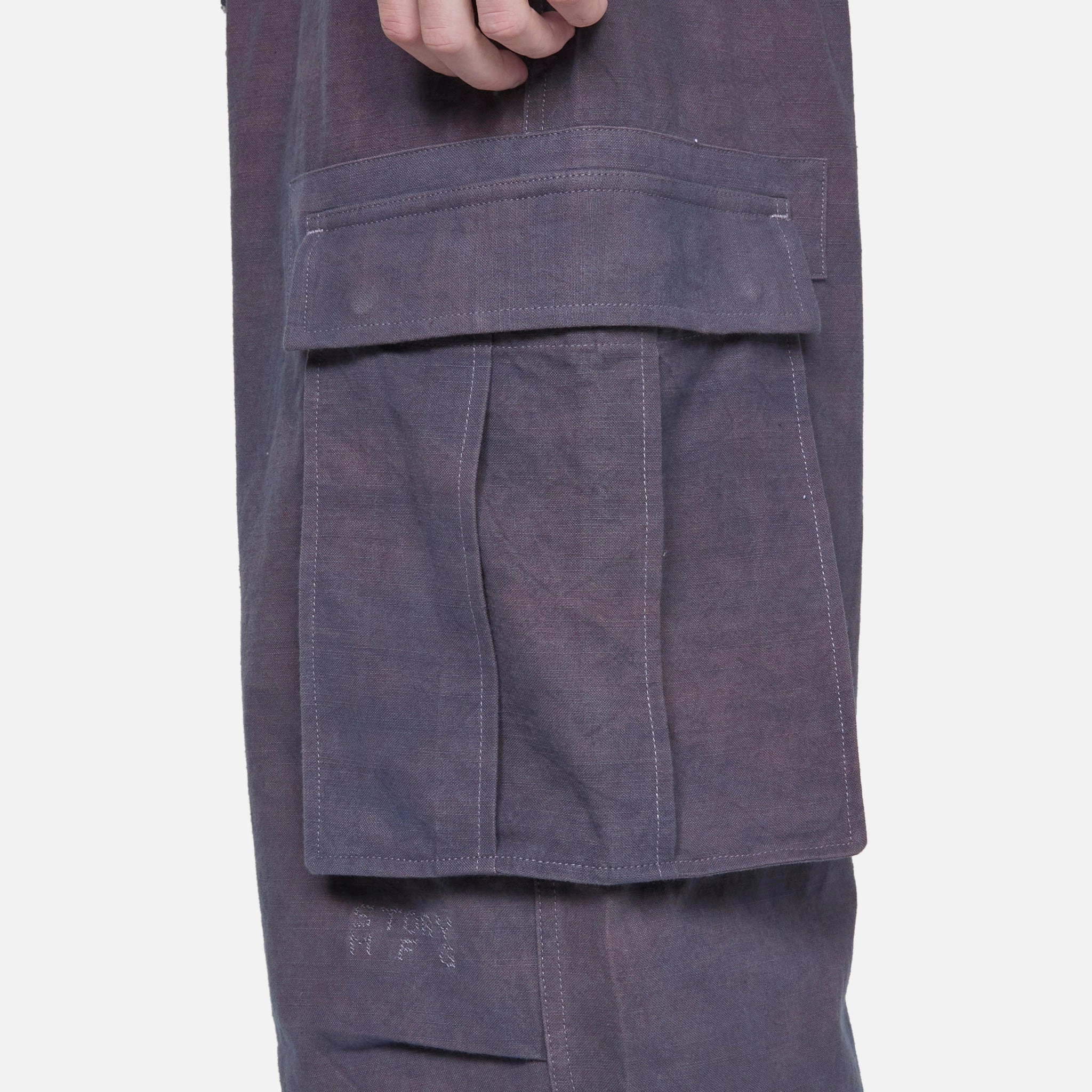 Peace Pant Purple Slub