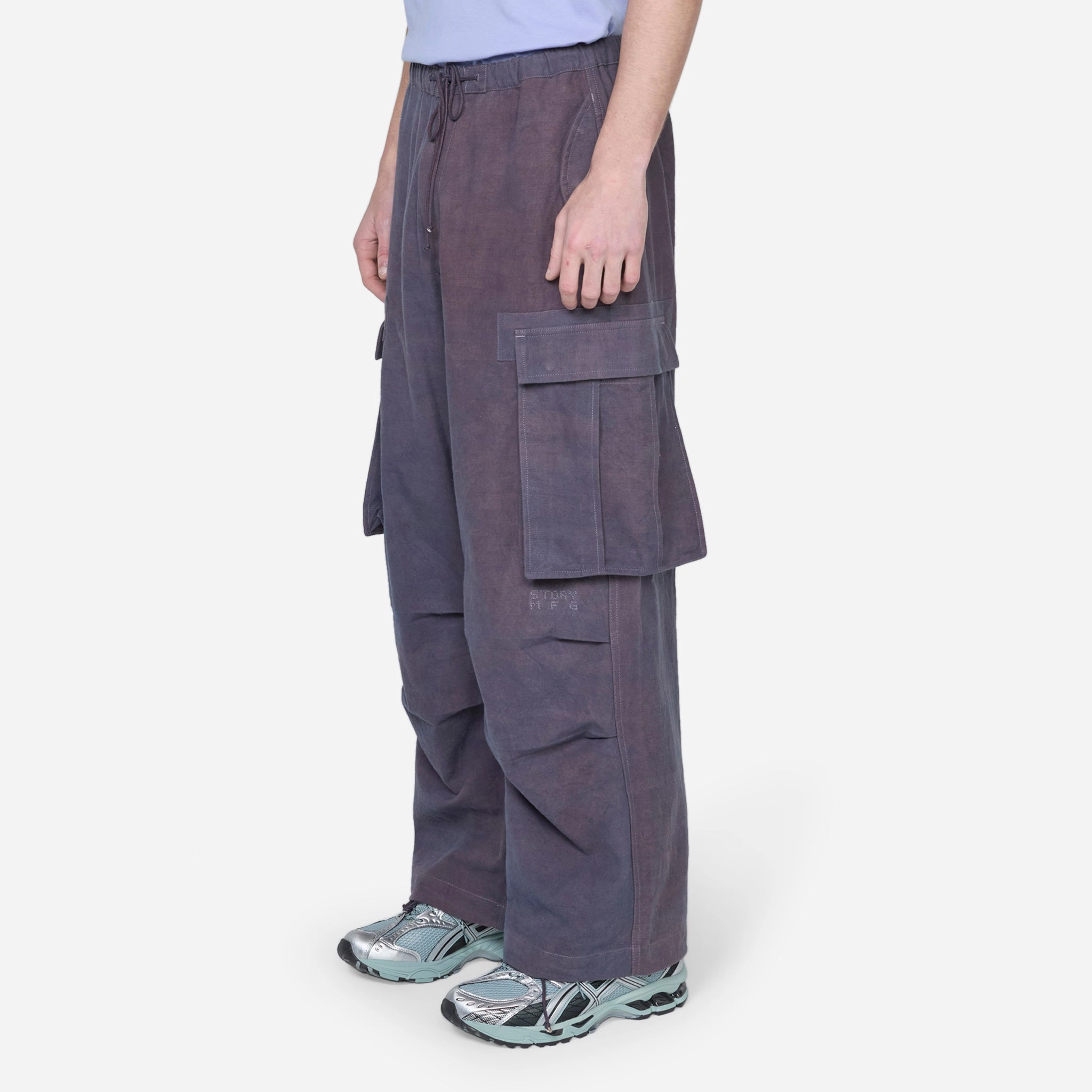 Peace Pant Purple Slub