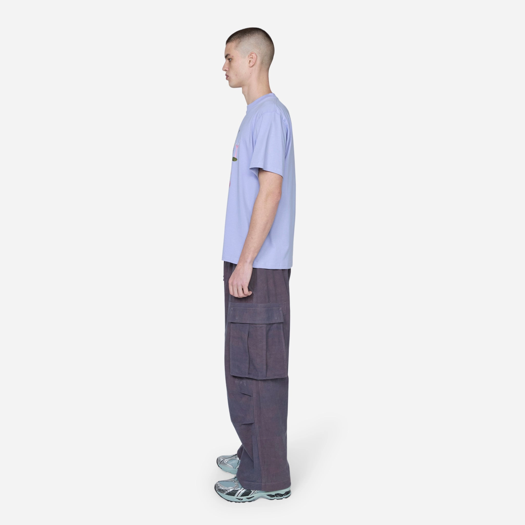 Peace Pant Purple Slub