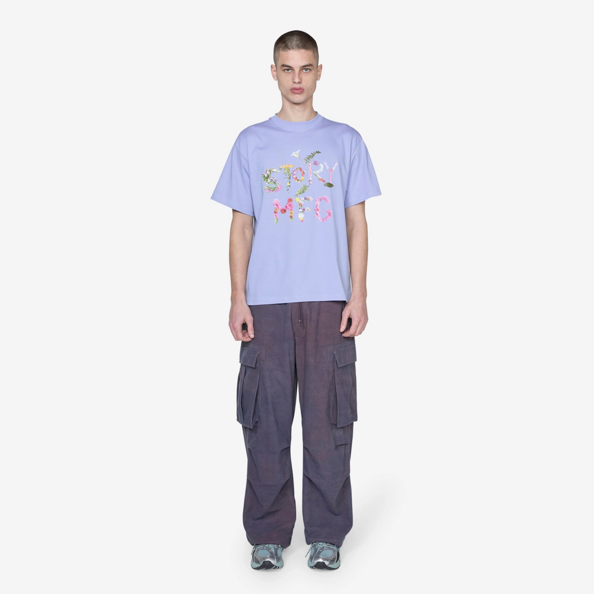 Peace Pant Purple Slub