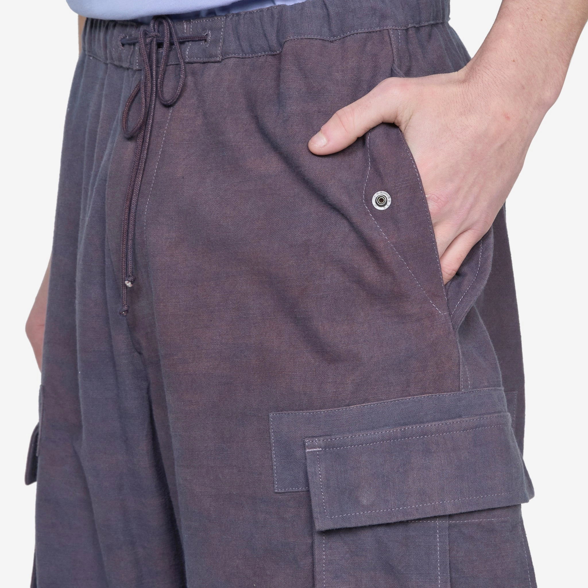 Peace Pant Purple Slub