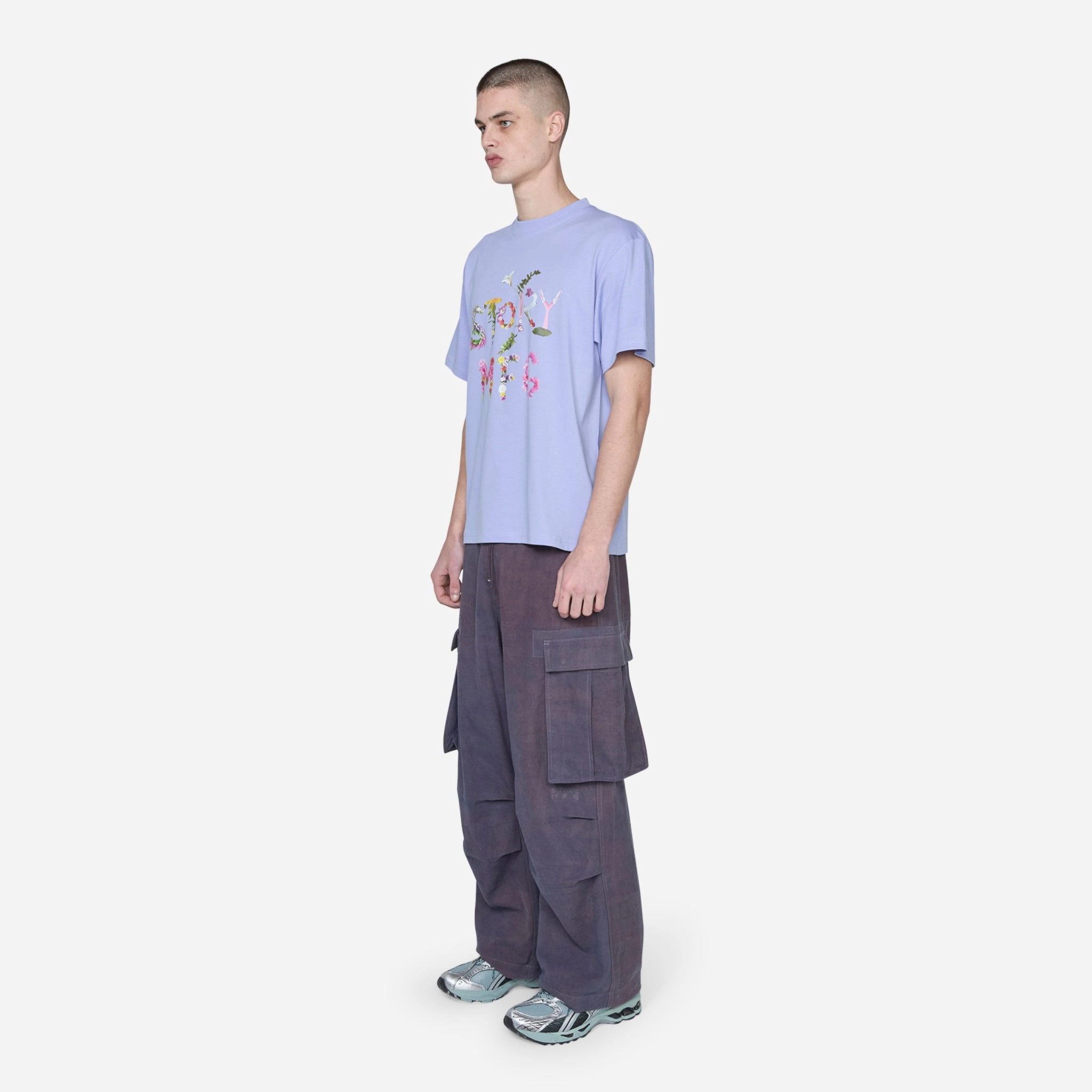 Peace Pant Purple Slub