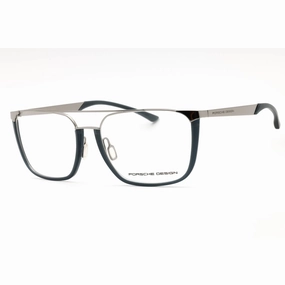 Porsche Men's Eyeglasses - Light Gun Blue Injected Propionate Pilot Frame | P8388 C