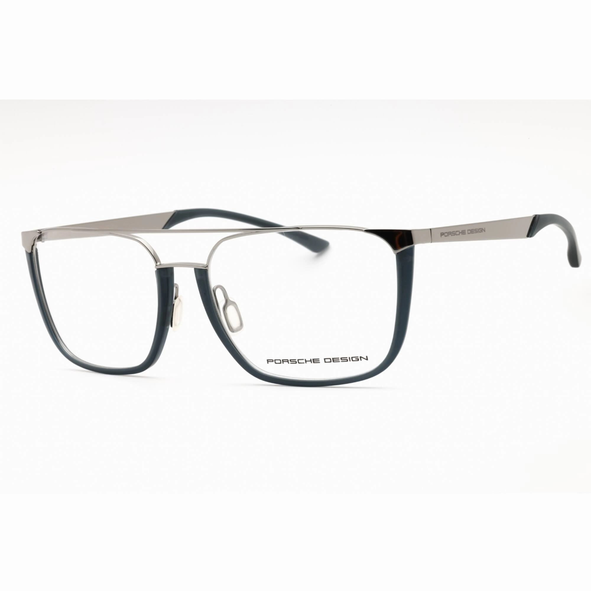 Porsche Men's Eyeglasses - Light Gun Blue Injected Propionate Pilot Frame | P8388 C