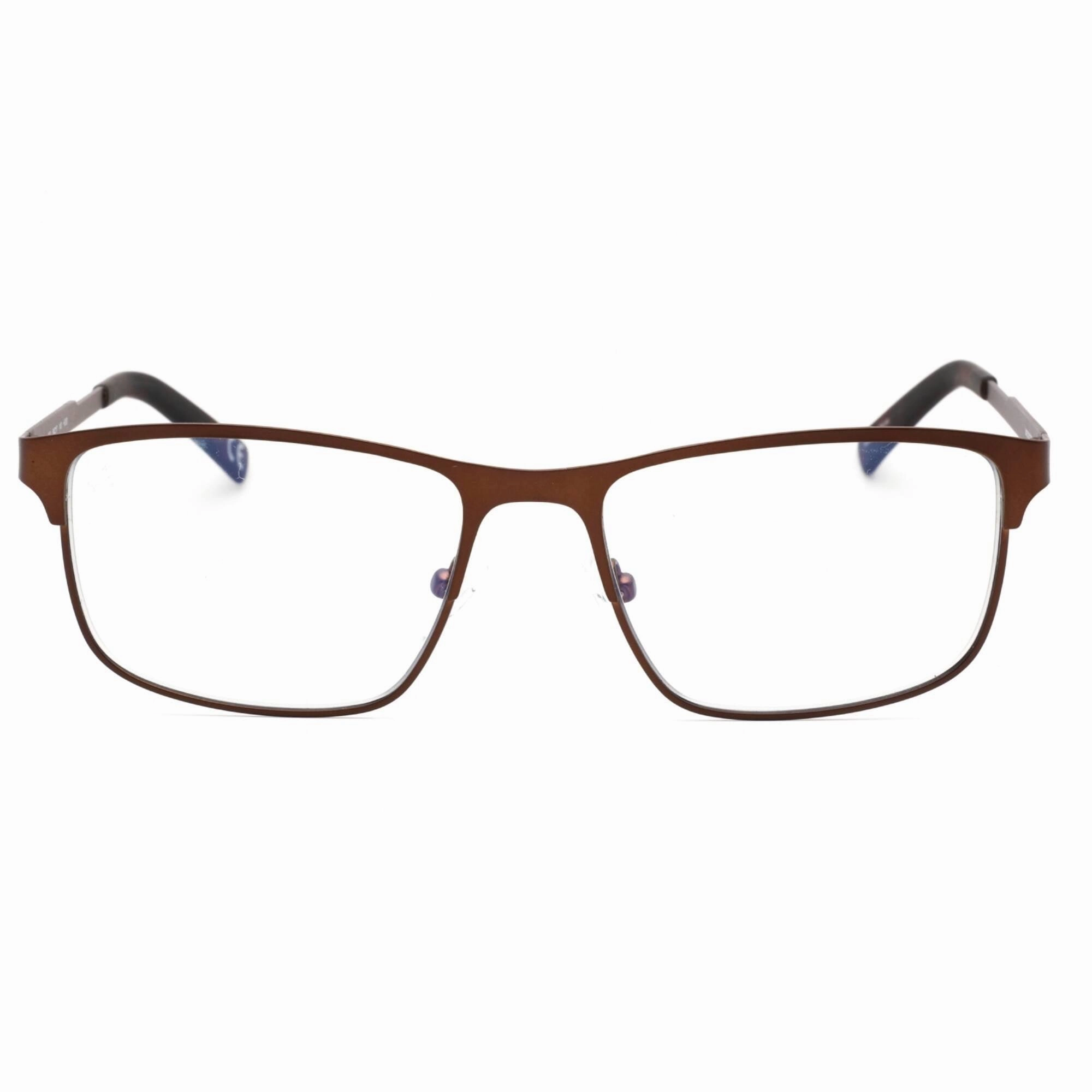 Prive Revaux Men's Eyeglasses - Full Rim Metal Rectangular Frame | Day Job Warm Copper