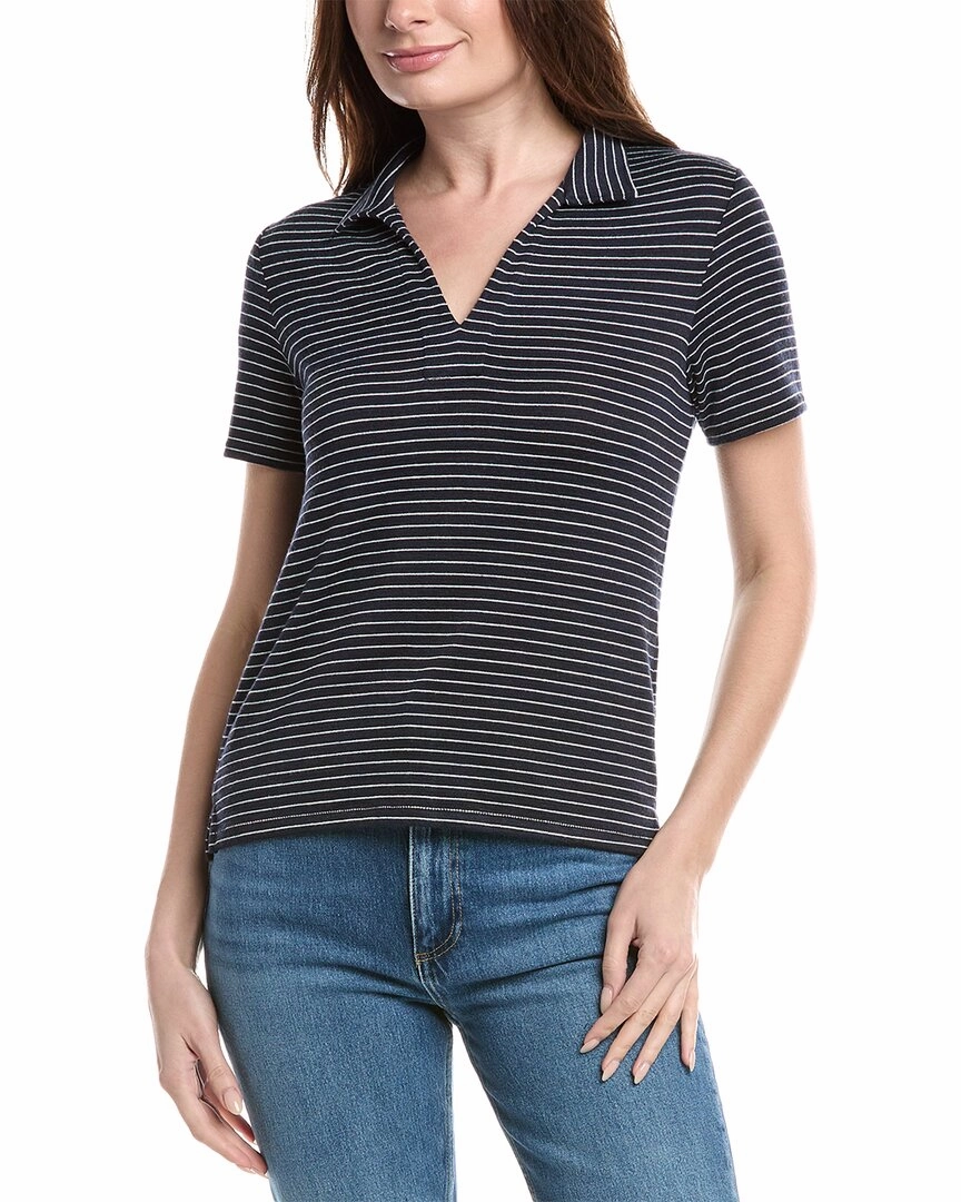 rag & bone The Knit Stripe Polo Shirt