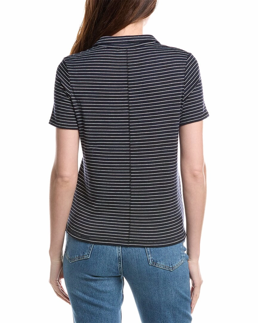 rag & bone The Knit Stripe Polo Shirt