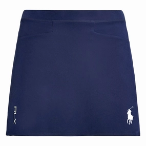 Ralph Lauren Aim 4-Way Stretch 15 Solid Golf Skort Refined Navy - FW24 Women
